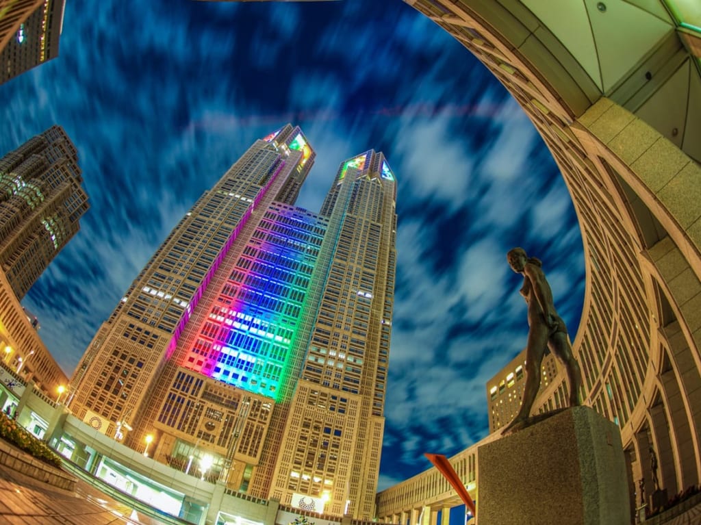 都庁の夜景